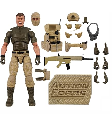 Amazon.co.jp: Action Force Valaverse シリーズ 4 砂漠鋼旅団